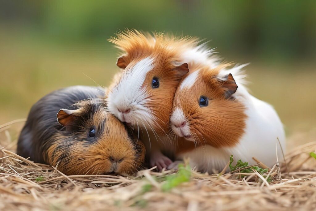 Three guinea pigs benefit from Bach flower remedies tool