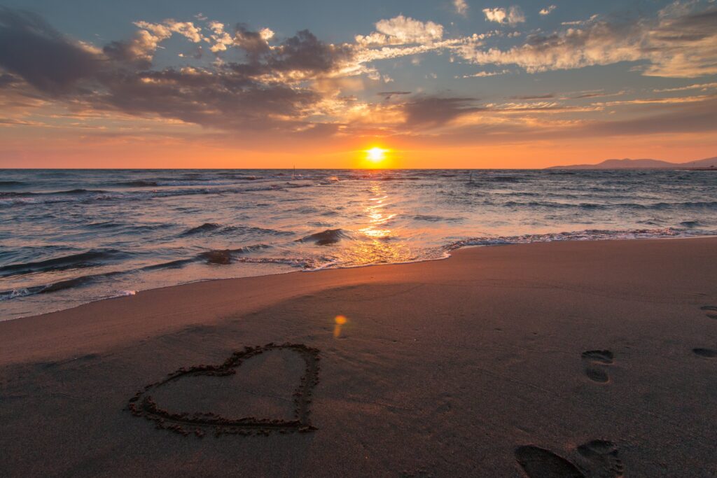 Sunrise over Ocean symbolizes dreamwork and meditation leading to spiritual growth.