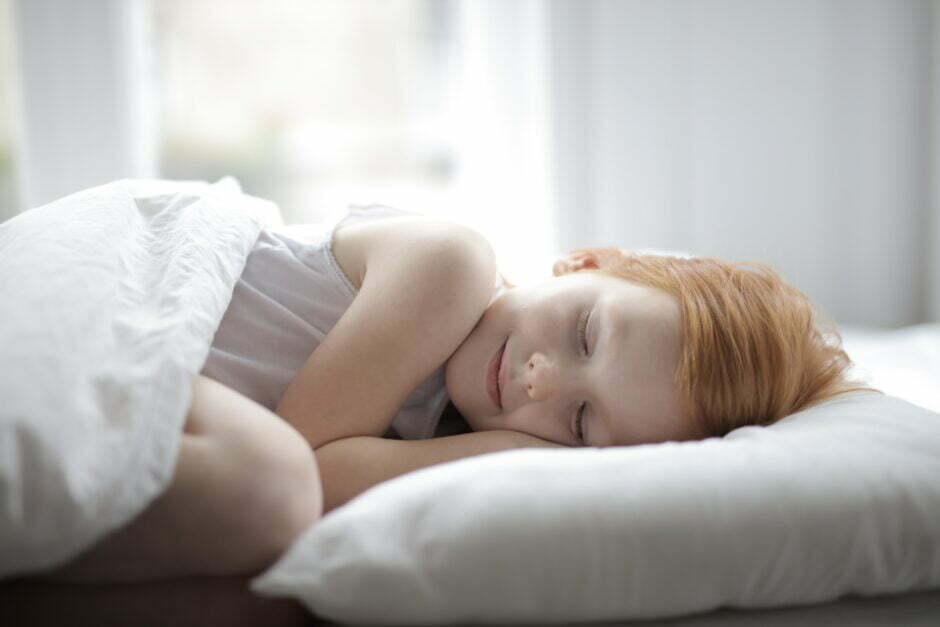Timing of evening snack promotes healthy sleep which decreases stress-eating.